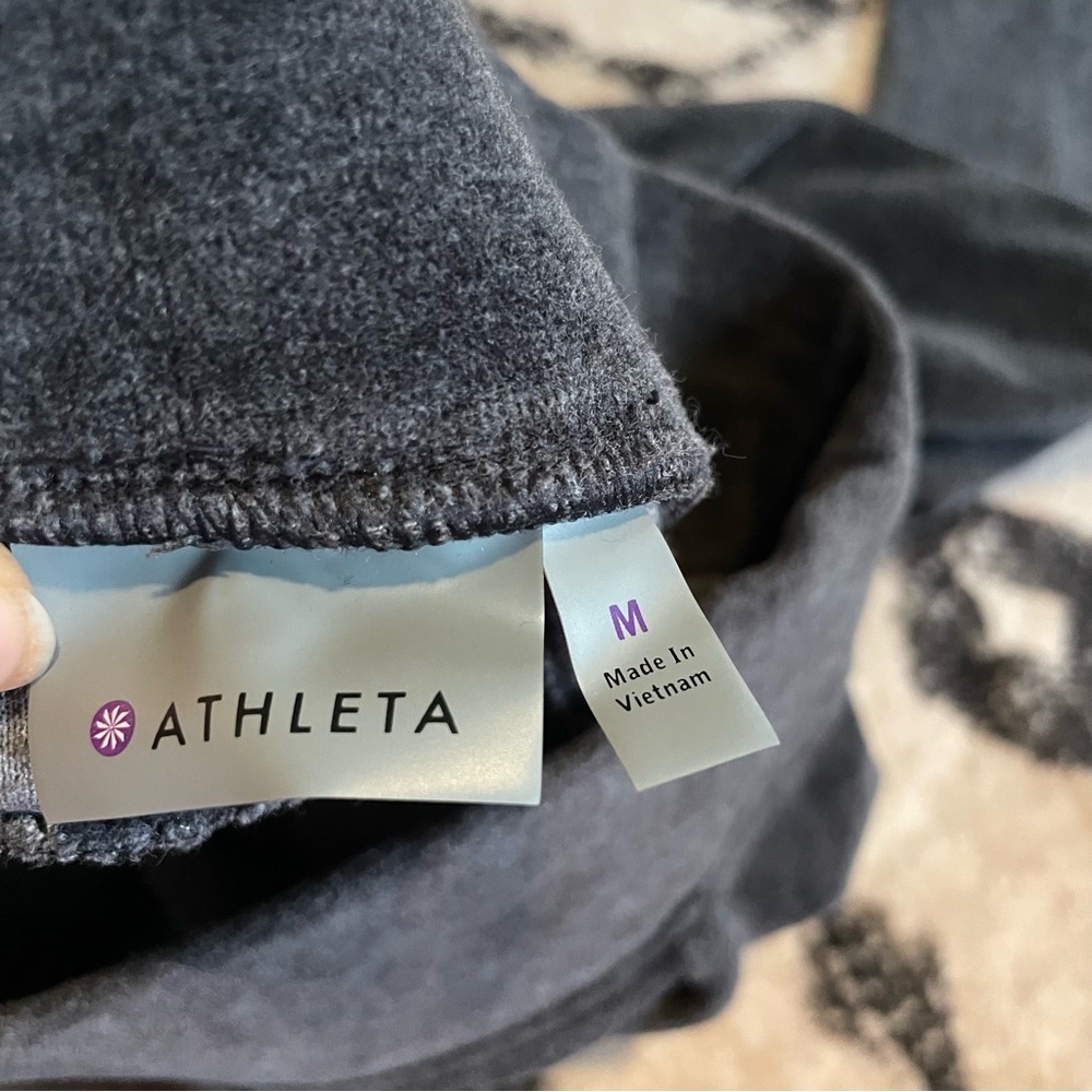 Athleta velour zipper ankle jogger pants - Picture 7 of 7